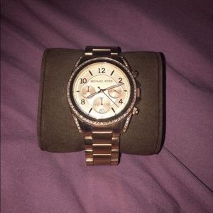 Michael Kors Rose Gold Watch